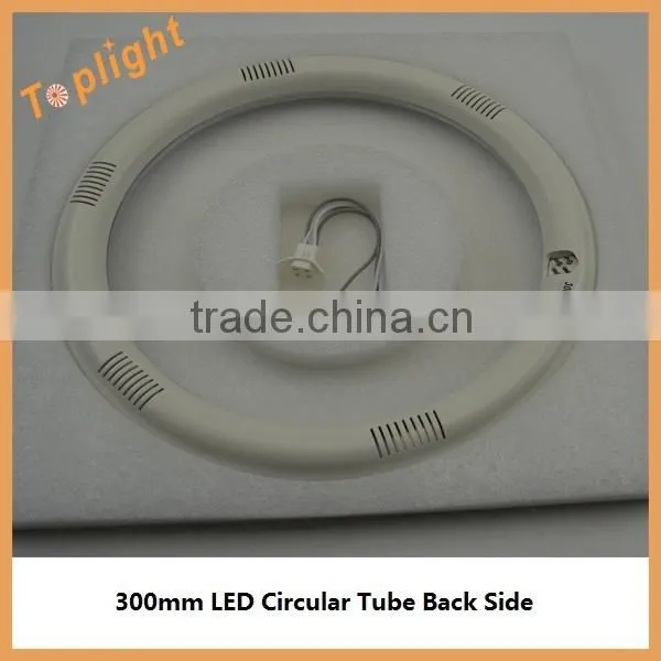 Glass Clear Cover 10W Dia 205mm LED Circline Lamp 2700K Yellow photo-6