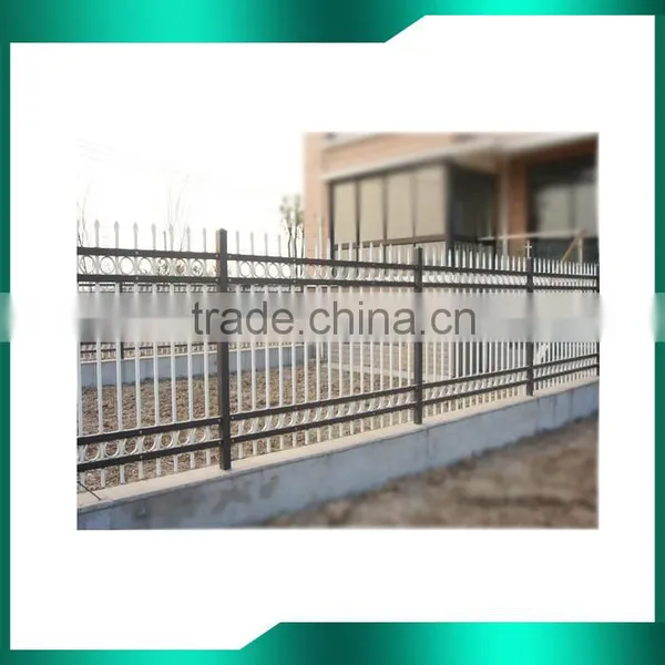 Powder Coated Galvanized Steel Fence Panels photo-3