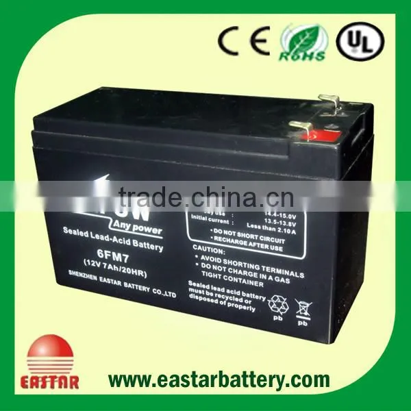 Deep Cycle 12v 7ah Lead Acid Battery 6-dzm-7 photo-5