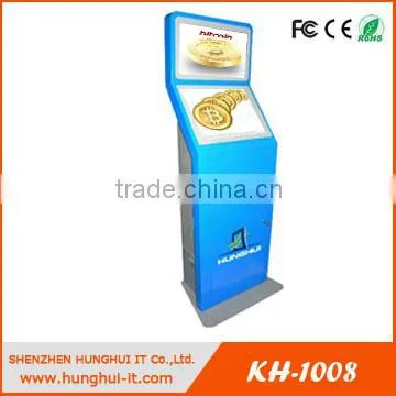 Bitcoin ATM Machine Cash in and out with QR Code Scanner