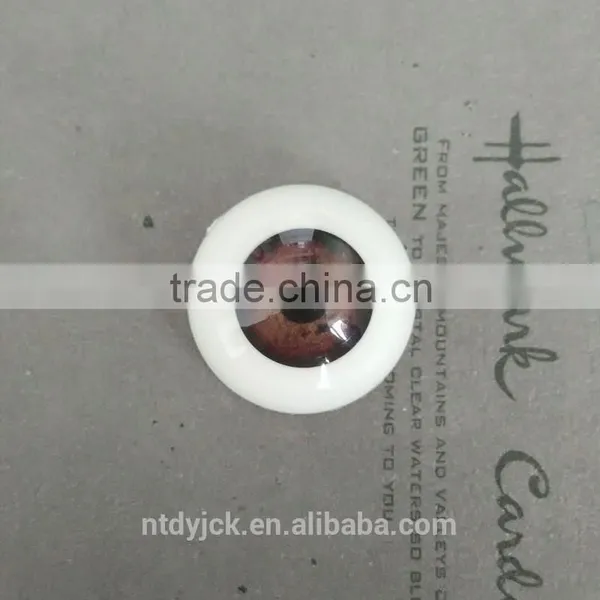 6-28mm 1/2round Realistic Acrylic Doll Eyes for American Girl Dolls