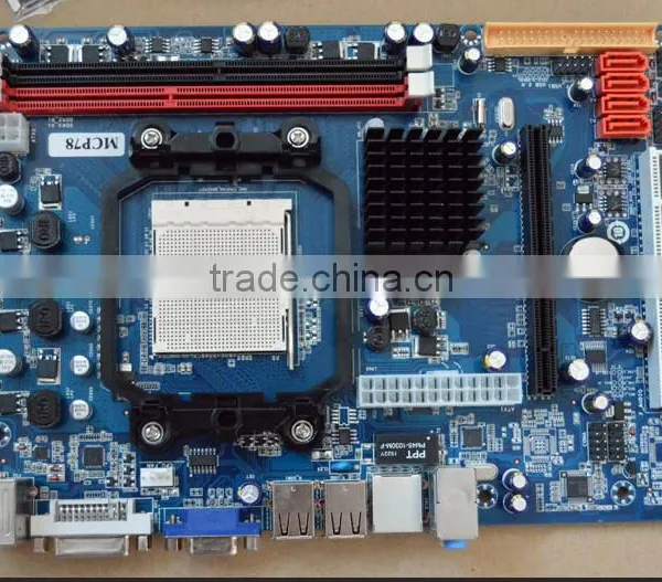 The new AMD AM2 cpu, AM2+AM3 cpu DDR2/3 memory socket 940/930 motherboard with IDE, SATA2, DVI, VGA, Audio,Lan