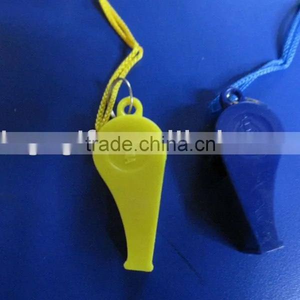 Plastic Whistle Keychain