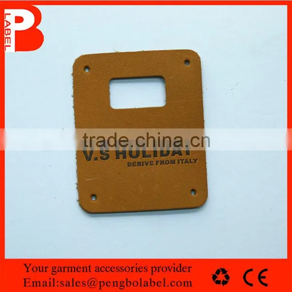 China Supplier Custom Leather Soft Patches for Jackets photo-4