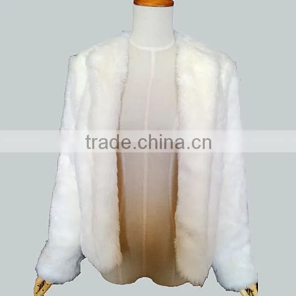 Adults White Fur Parka Jacket Lightweight Parka Winter Jacket photo-2