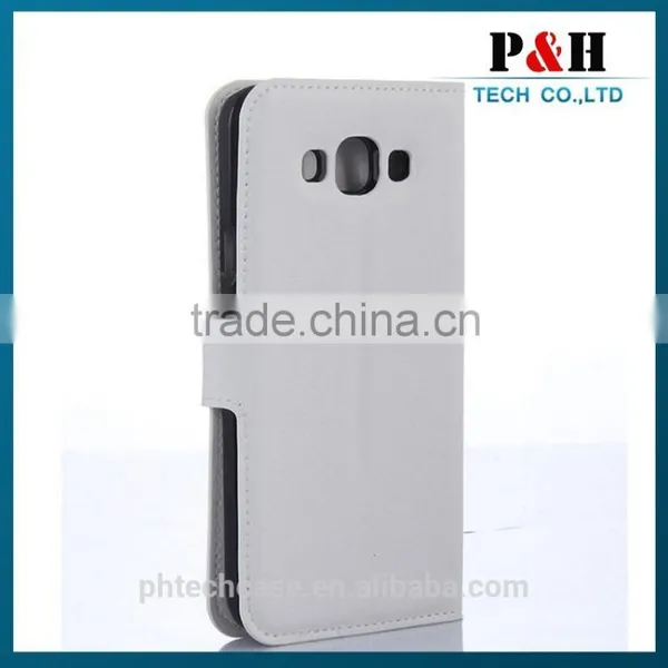 Case For Samsung Galaxy E7 Leather Stand Pouch With 2 Card Slots/Magnetic Snap photo-6