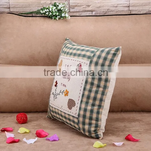 Personality Cartoon Embroidered Cushion Cover Sofa Chair Head Pillow photo-3