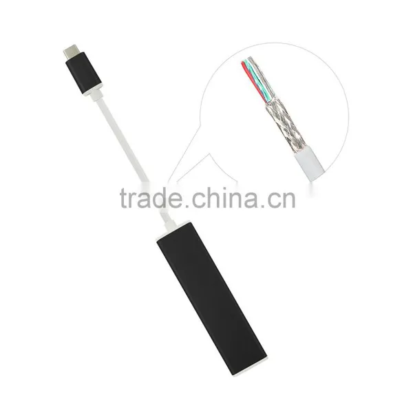 USB 3.1 Type c to Ethernet Micro Usb 2.0 Hub RTL5401 photo-6