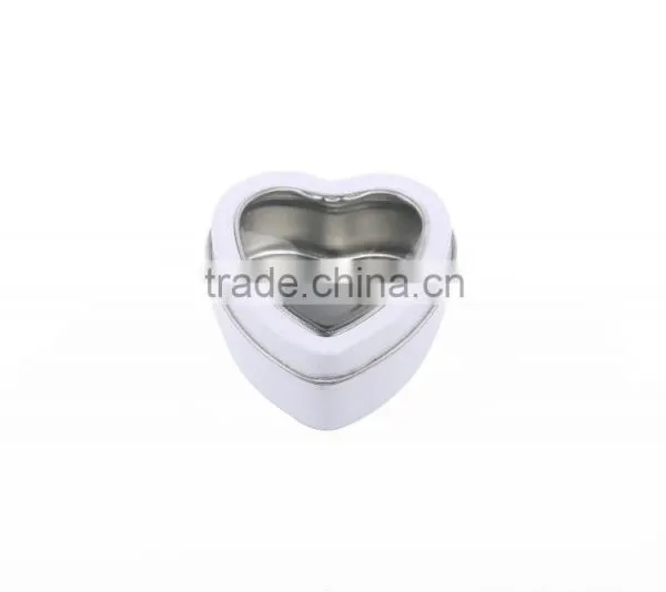 Mint Candy Package Newly Design Heart Shape With PVC Window Package Metal Box, Tin Box Manufacturer photo-2