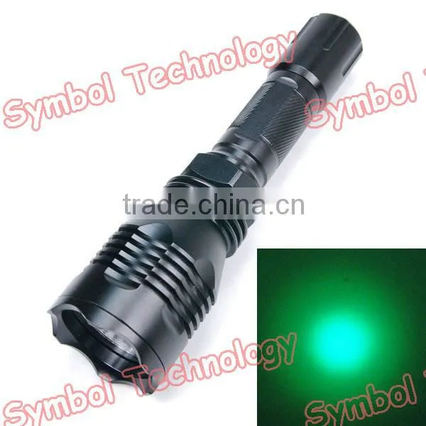 Symbol High Quality Aluminum Rechargeable LED Flashlight Portable Led Torch photo-4
