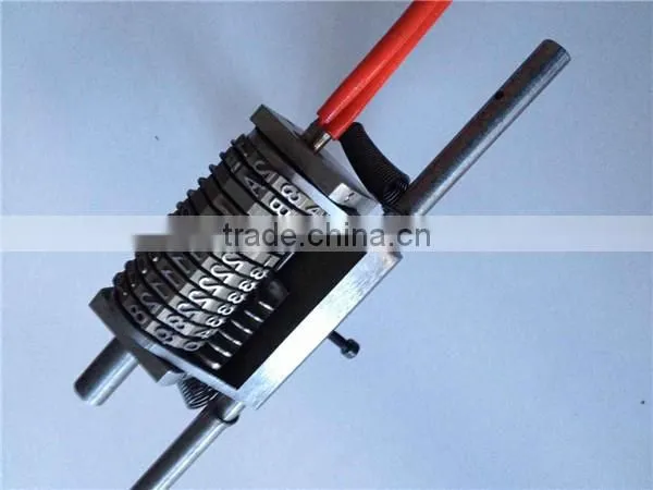 TAM-170 Manual Leather Handbag Hot Stamping Machine With Letter Mould photo-5