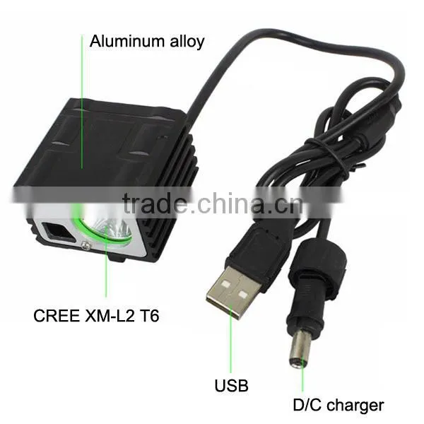 YZL891 Highlight 800LM Rechargeable XML T6 Bike Front Led Light Bicycle photo-4