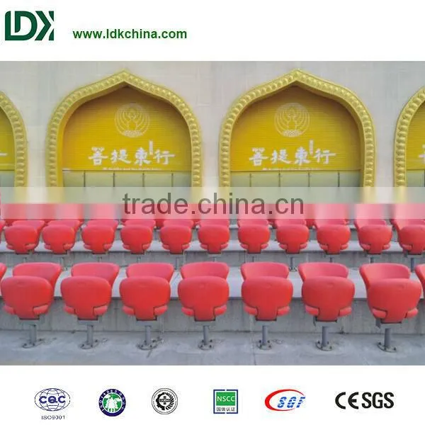 New Public Blow Molding Tip-up Stadium Seats With Back photo-6