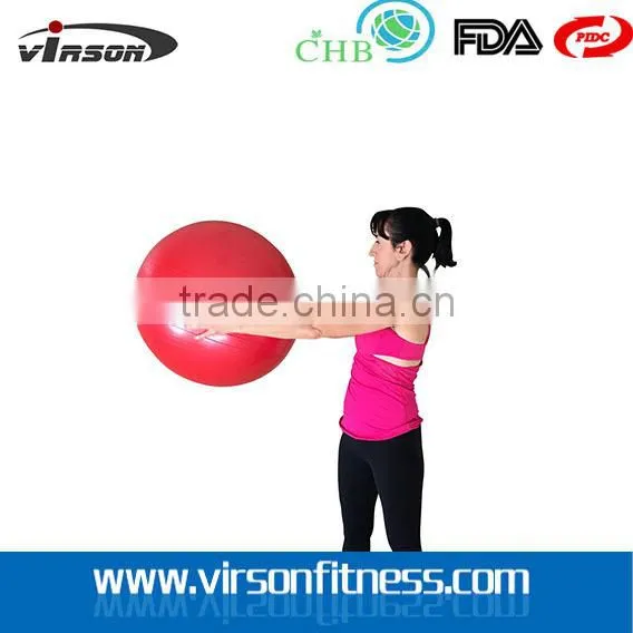 Ningbo Virson Anti Burst Tested PVC Yoga Ball With Custom Logo photo-3