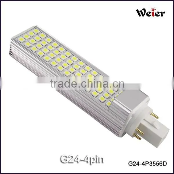 4 PIN G24 LED BULB 5050 56SMD 10W photo-2