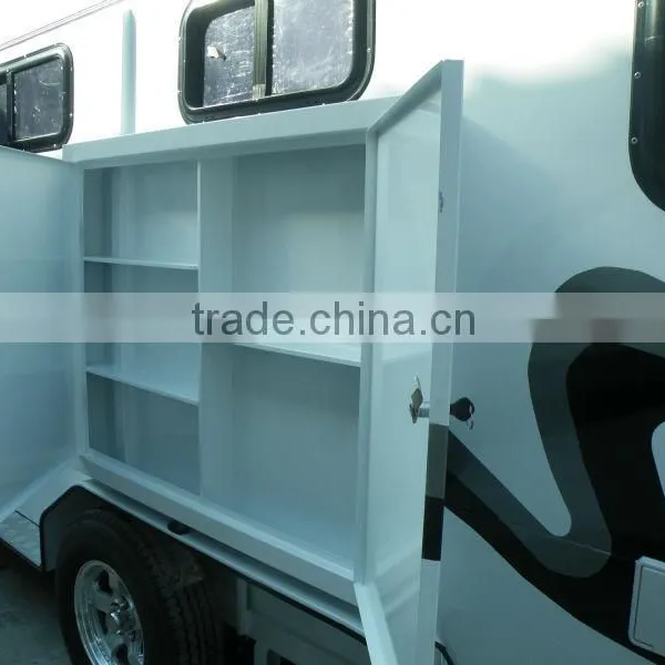 Angle Float 2 Horse Trailer With Human Quarters photo-6