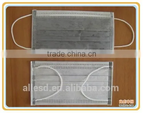 Surgical Disposable Non Woven Active Carbon Face Mask photo-5