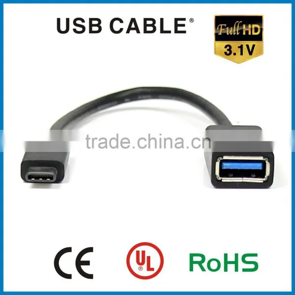 Usb 3.1 Type c Male to Female Otg Cable photo-3