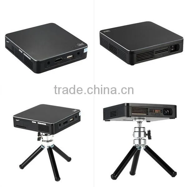 HDP200 HD 1080p Mini DLP LED Projector WiFi Miracast Airplay 1000:1 Contrast Ratio HDMI Tripod for Phones Notebook Tablet Camera photo-3