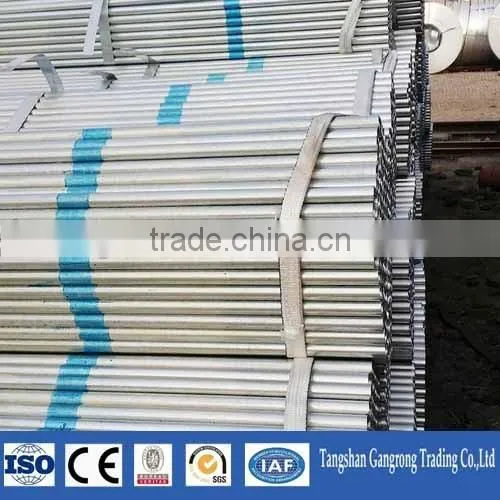 Welded Galvanized Steel Pipe gi Steel Tube photo-2