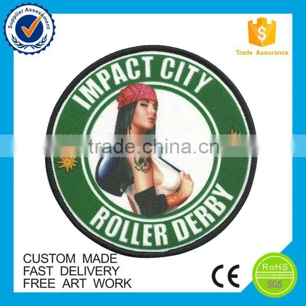 Embroidery Design Printing Patch, Embroidery Badge photo-3