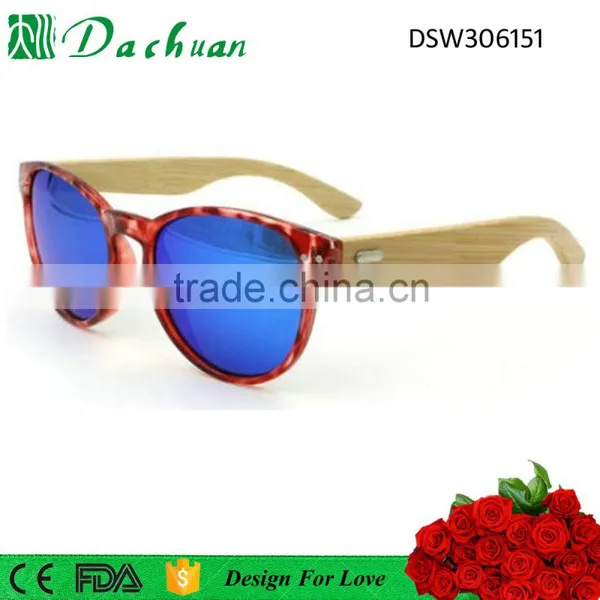 2016 New Fashion Bamboo Polarized Sun Glasses Eyewear China Wholesale Bamboo Wooden Sunglasses