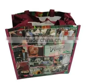 Recycle 2/4/6 Holder Wine Tote Bag for Promotion photo-5