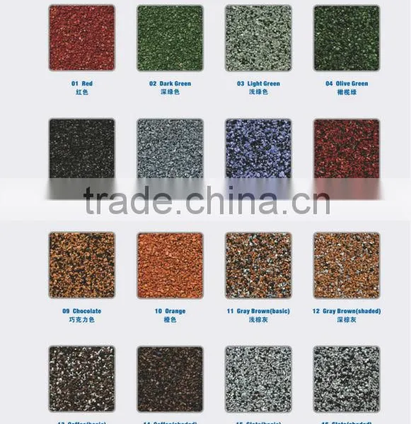 STURDY ALUMINIUM ZINC STONE COATED METAL ROOF TILE photo-5