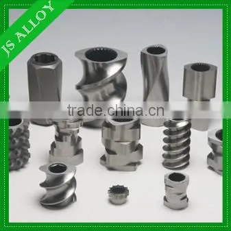 Parallel twin screw element/segment for extruder