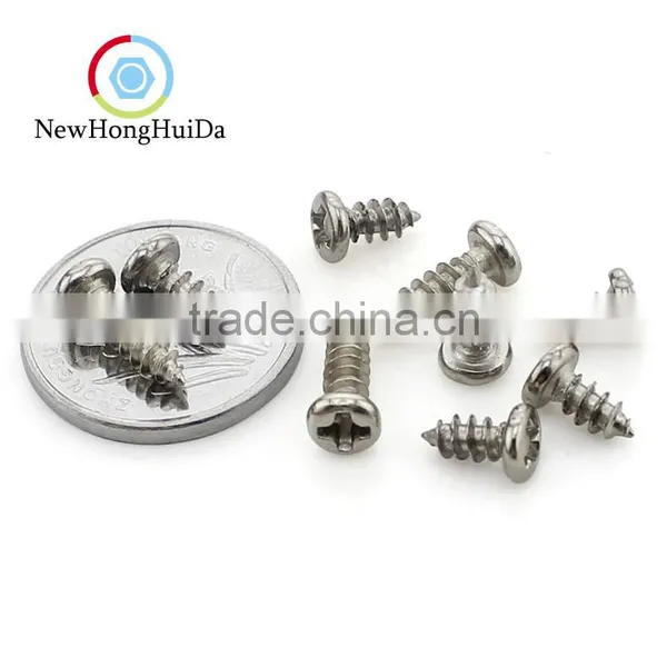 Carbon-steel Black Kilvery Round Cross Recessed Pan Head Tapping Screw photo-2