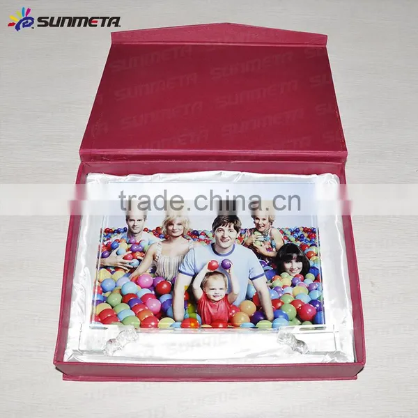 Beautiful Crystal Crafts Class Group Graduation Souvenir 3D Photo Crystal Frame photo-6