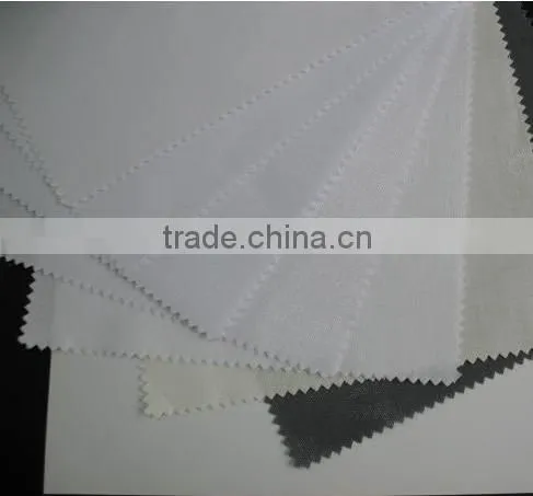 100% Polyester Woven Fusible Interlining for Garment