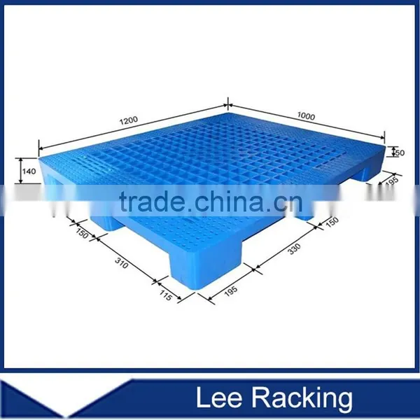 Good Quality 1200x1000 Mm Steel Reinforced Rackable 1ton Plastic Pallet