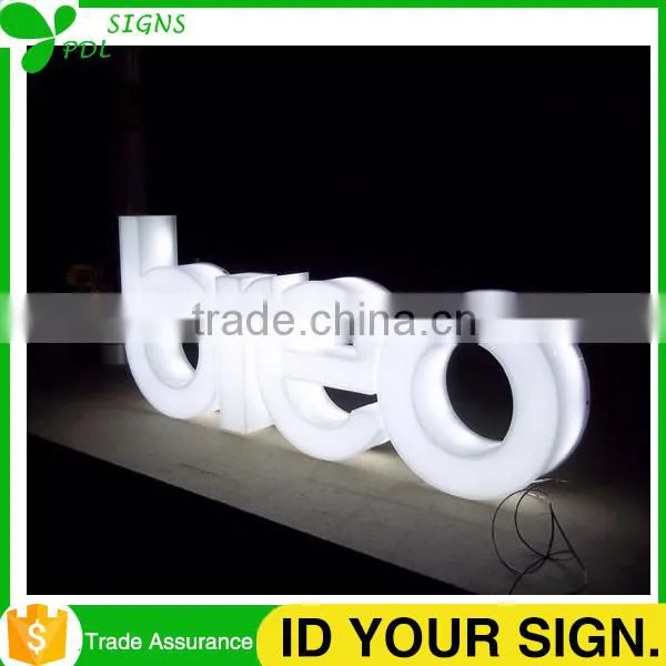 PDL Custom Outdoor Fully Acrylic Whole Lit Led Letters photo-2