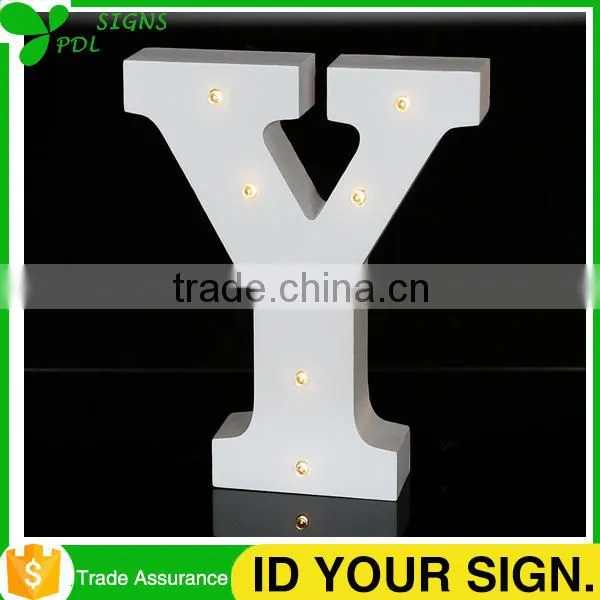Best Quality Decorative Letter Lights Wooden photo-4