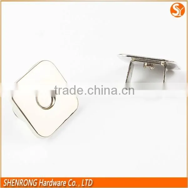 Wholesale Square Embedded Magnetic Button, Square Shirt Buttons, Square Men Jackets Button photo-6