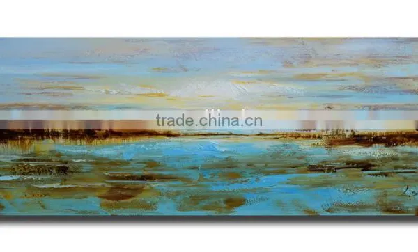 Wholesale Modern Framed Created Abastract Oil Painting photo-2