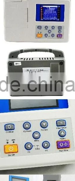 Professional Manual/Auto/Arrhythmia Analysis Modes 12 Lead One Channel Digital Portable ECG Machine With High Resolution photo-4