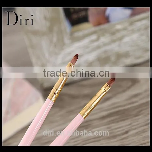 DIRI Women Black Goat Hair Lips Makeup Brush photo-5