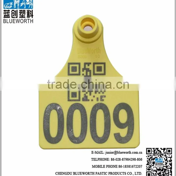 BLUEWORTH Top Sale Enviroment Protection Ear Tag for Cattle and Horse photo-6