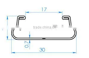 Greenhouse Protective Film for Aluminium Profiles