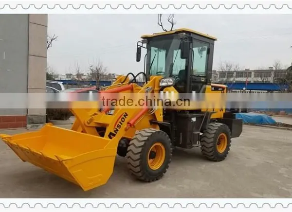 AS912 Новый 1.2 - тонный шарнирный мини-малый колесный погрузчик на продажу ZL12F photo-3