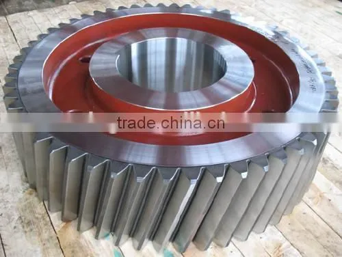 Customized Stainless Steel Large Diameter Double Spur Gear at Reasonable Prices