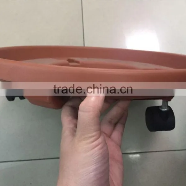 3size Outside Round Plastic Plant Pot Tray photo-4