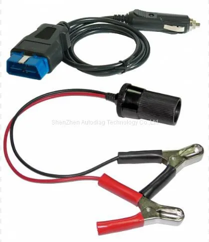 OBDII Vehicle ECU Emergency Power Supply Cable 12v Automotive Computer Memory Saver Adapter Cable photo-2
