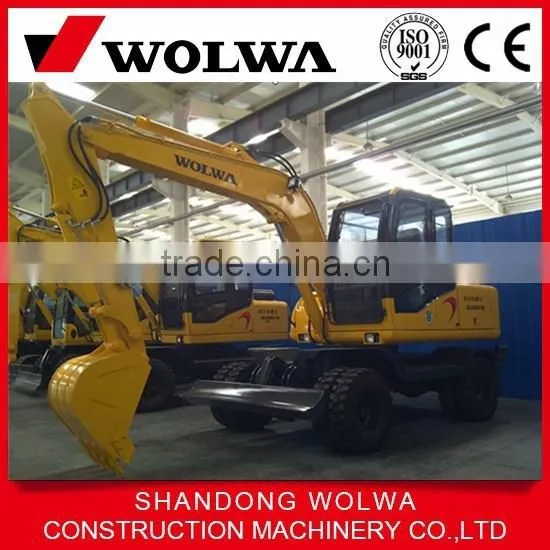 Wolwa DLS880-9A 8t Wheeled Hydraulic Excavator With Bucket photo-6