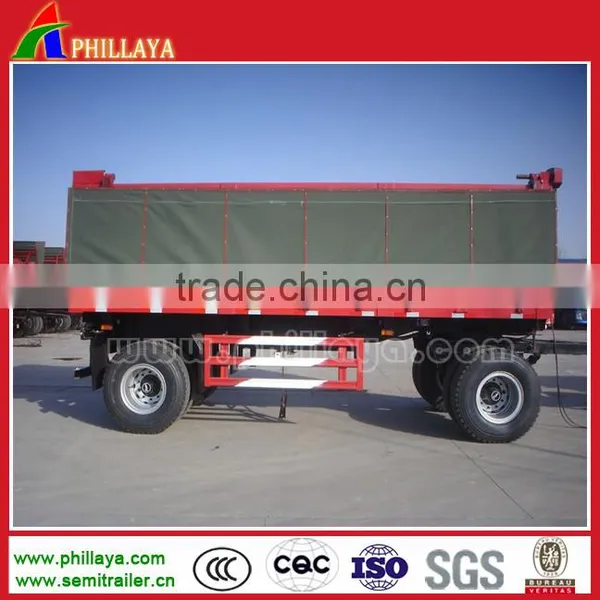 15ton 20ton Side Tipping Full Trailer Side Dump Full Trailer photo-5