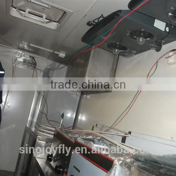 Fast Food Van for Sale Fast Food 4 Meters Food Cart Combination Lock Filing Cabinet photo-4
