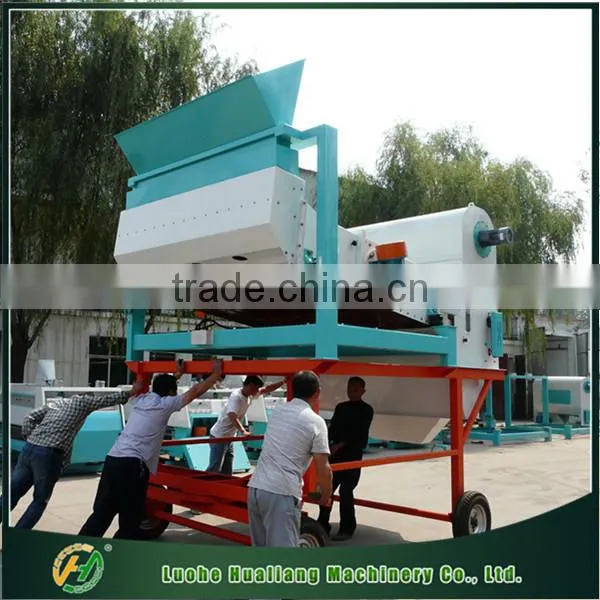 High Capacity Movable Lentil Cleaning Machine With Dedust photo-4