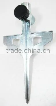 Metal Garden Sprinkler With Two-Way Metal Step Spike photo-6